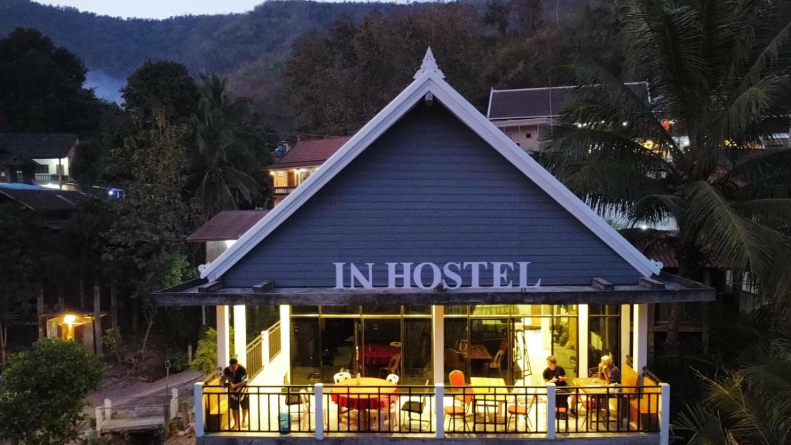 Inn Riverside Hostel Pb Muang Pakbèng Eksteriør billede