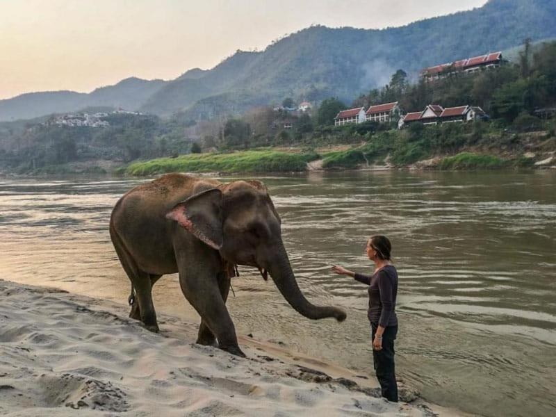 Inn Riverside Hostel Pb Muang Pakbèng Eksteriør billede